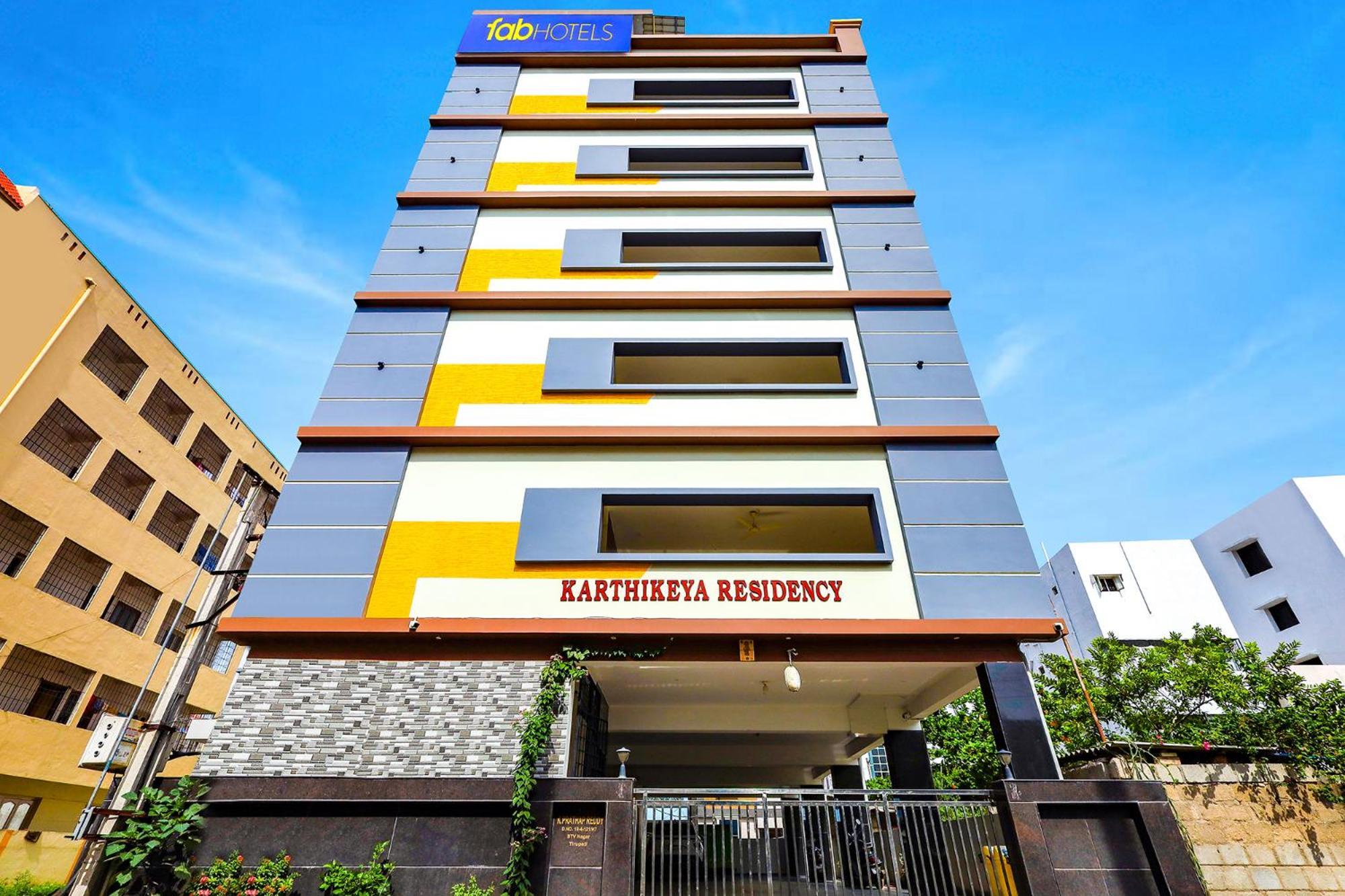 Fabhotel Karthikeya Residency - Tirupati Bus Stand - 900M Eksteriør bilde